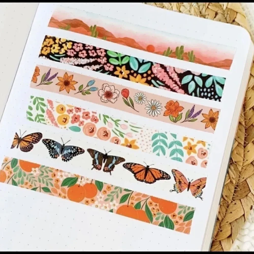 Poly Mailers MIX BoHO 6x9 + washi tape 20pcs